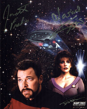 Star Trek: The Next Generation - William Riker and Deanna Troi
